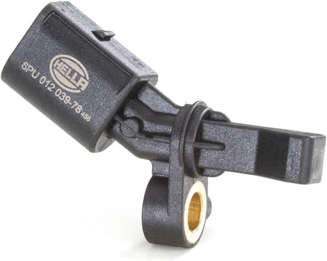 Detalle de Capteur de vitesse de roue HELLA 6PU 012 039-781 pour essieu arrière gauche (12V, principe à effet Hall)