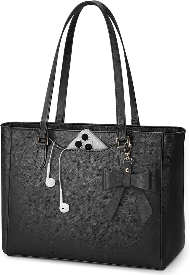 Detalle de KTMOUW Handbags Large PU Leather Tote for Work