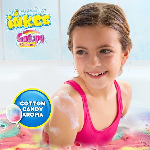 Detalle 2 de Unicorn bath crystals 6 x 100g