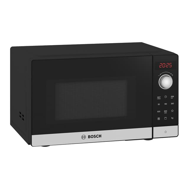 Detalle de Bosch FEL023MS2 microondas con grill