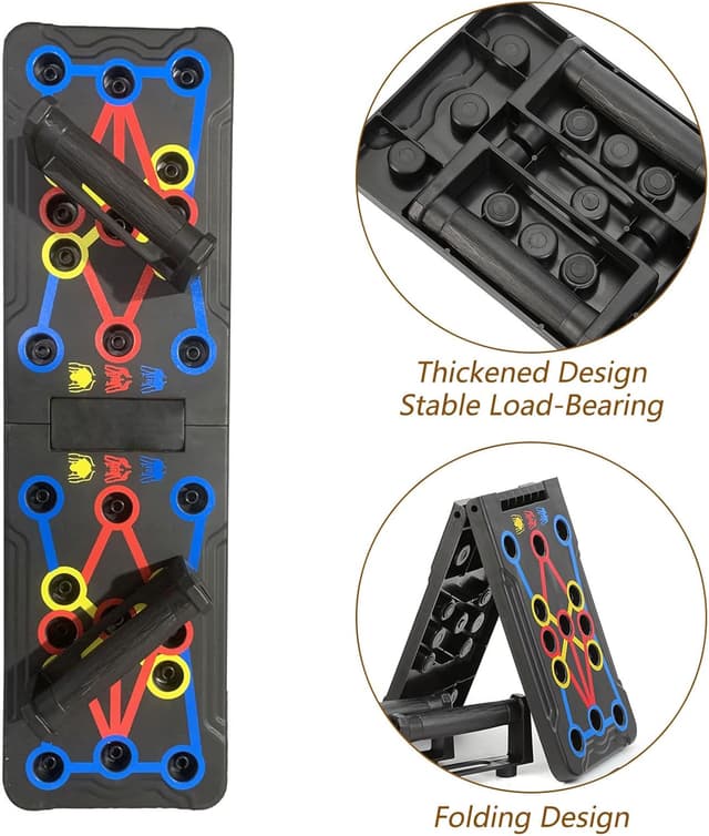 Detalle de Wesoke Push Up Board 300kg capacity 14 in 1