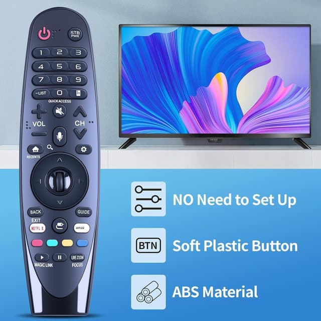 Detalle 2 de LG LED TV remote control AN-MR650A 2x AA