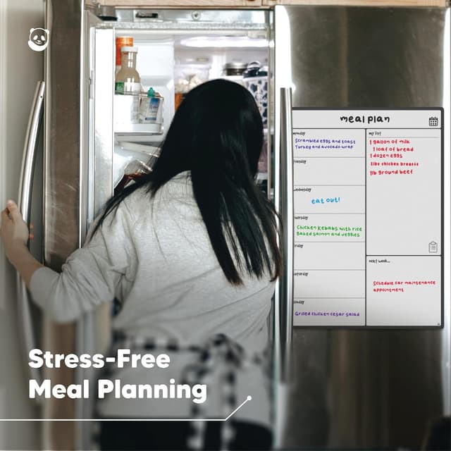 Thumbnail 6 de Smart Panda A3 Magnetic Whiteboard Fridge Calendar