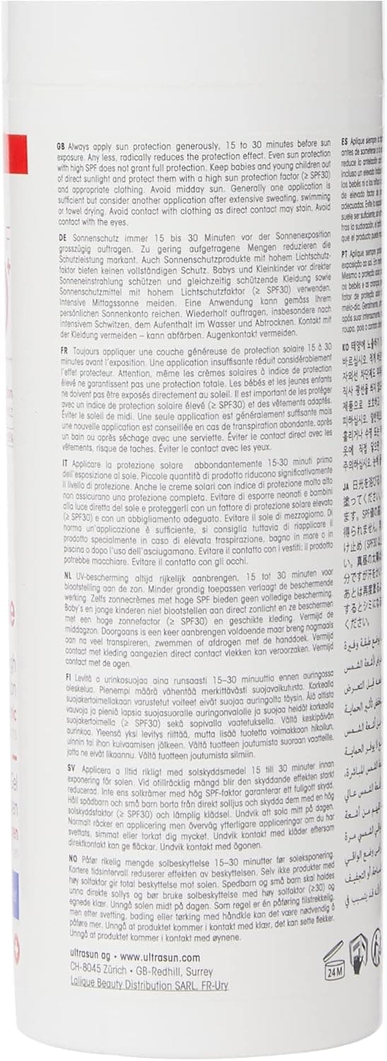 Detalle de Ultrasun Extreme SPF50+ (150ml) – oil-free, silicone-free sunscreen for sensitive skin