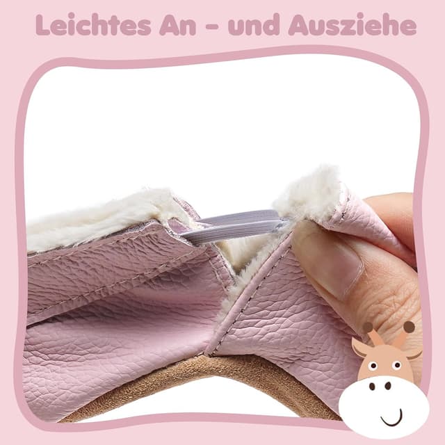 Thumbnail 4 de IceUnicorn Krabbelschuhe Baby gefüttert Plüsch 👶