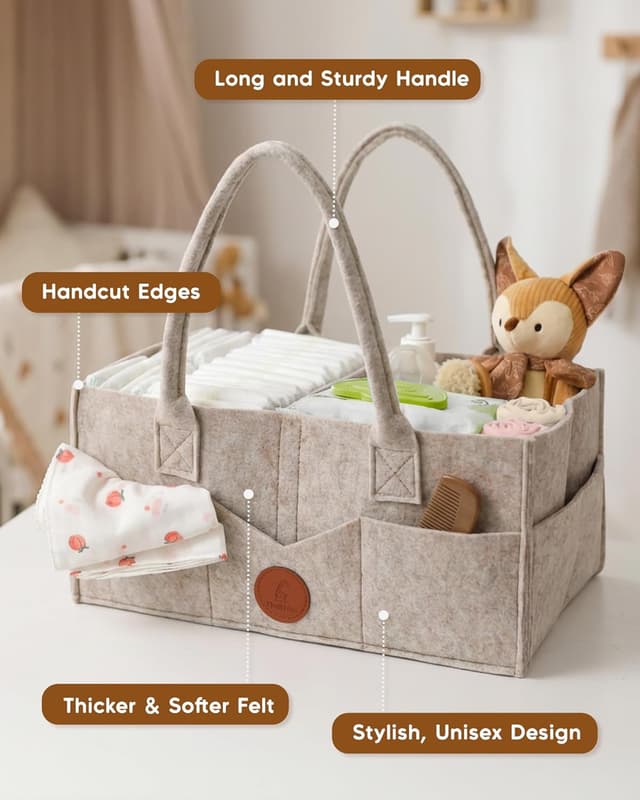 Detalle 2 de Maliton Nappy Caddy portable nappy organiser