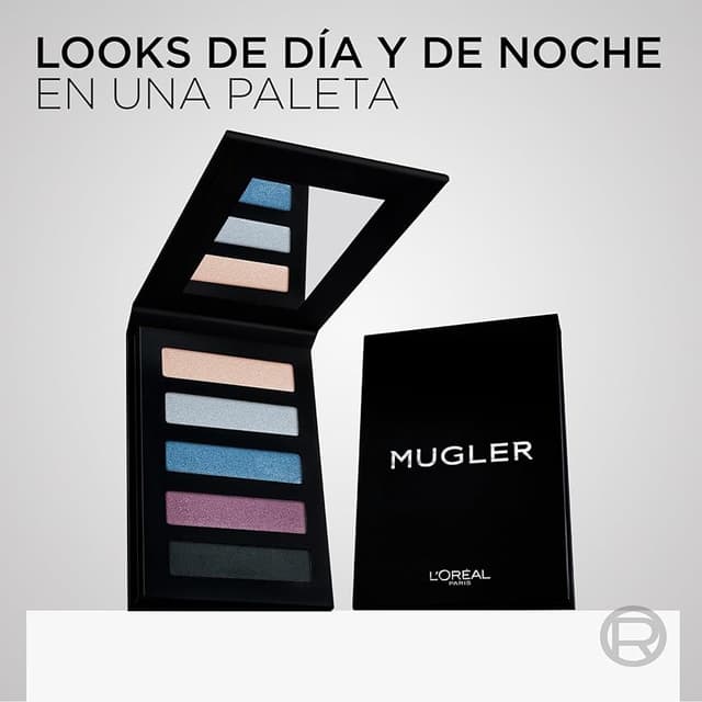 Detalle de L'Oréal Paris feat. Mugler Paleta de Sombras Midnight 8 g 💄