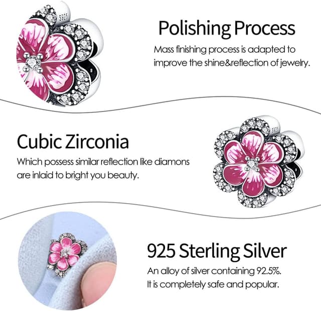 Detalle 2 de FLUFLO Charm Anhänger 925 Sterling Silber C02