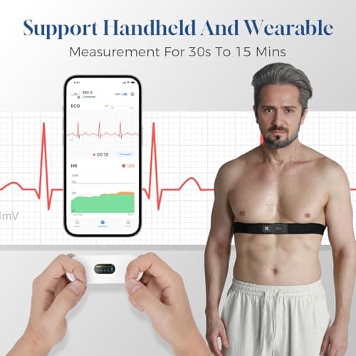 Thumbnail 1 de Checkme ER2-S EKG portátil 0,96" OLED