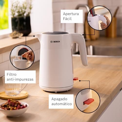 Thumbnail 2 de Bosch MyMoment Hervidor 1.7L Blanco con Seguridad