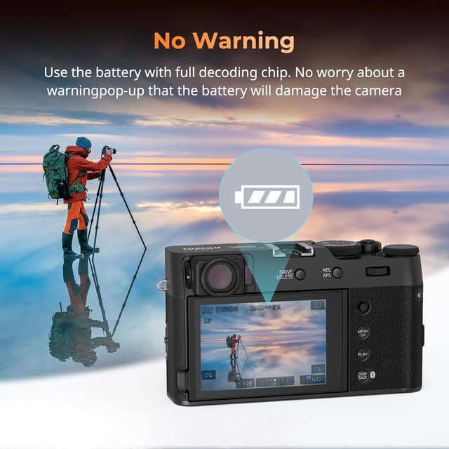 Thumbnail 3 de SMALLRIG NP-W126S 1050 mAh batterie pour Fujifilm