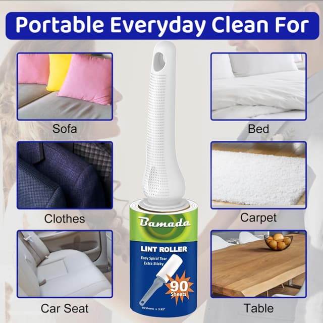 Thumbnail 6 de Bamada Fusselroller 540 Blatt 🧹