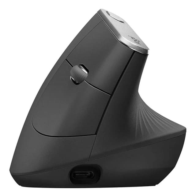 Detalle de Logitech MX Vertical Ratón ergonómico avanzado: precisión y comodidad