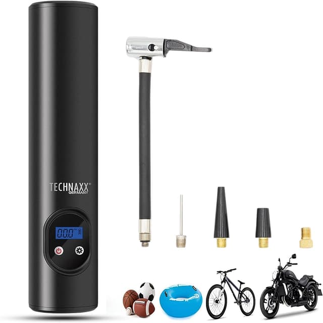Detalle de Technaxx TX-157 Akku-Luftpumpe 8 bar