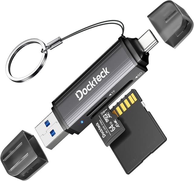 Thumbnail 6 de Dockteck USB 3.0 Kartenleser 2-in-1 für SD & MicroSD mit OTG (UHS-I)