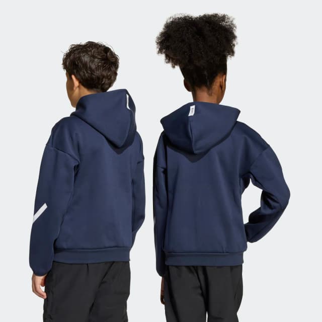 Detalle 2 de Adidas Chaqueta Himno Real Madrid CF Z.N.E. 2025-2026