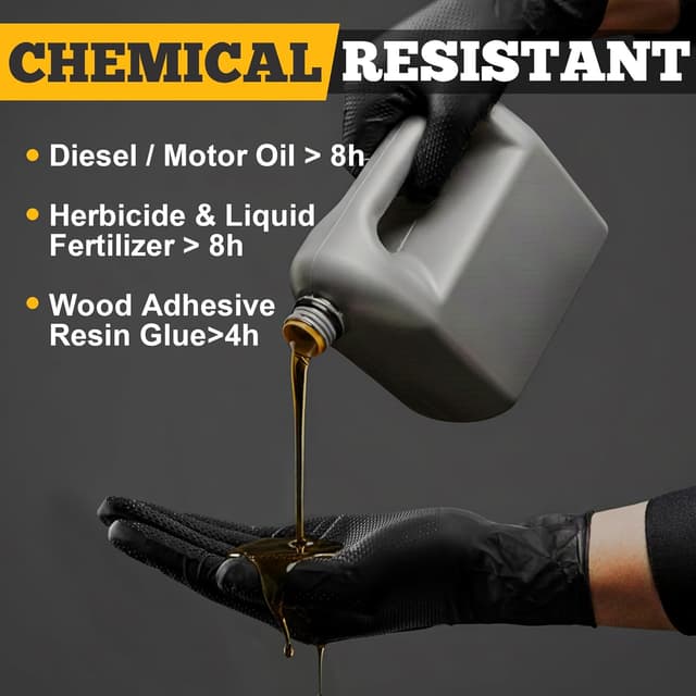 Thumbnail 3 de TitanFlex Heavy Duty Nitrile Gloves 8 mil