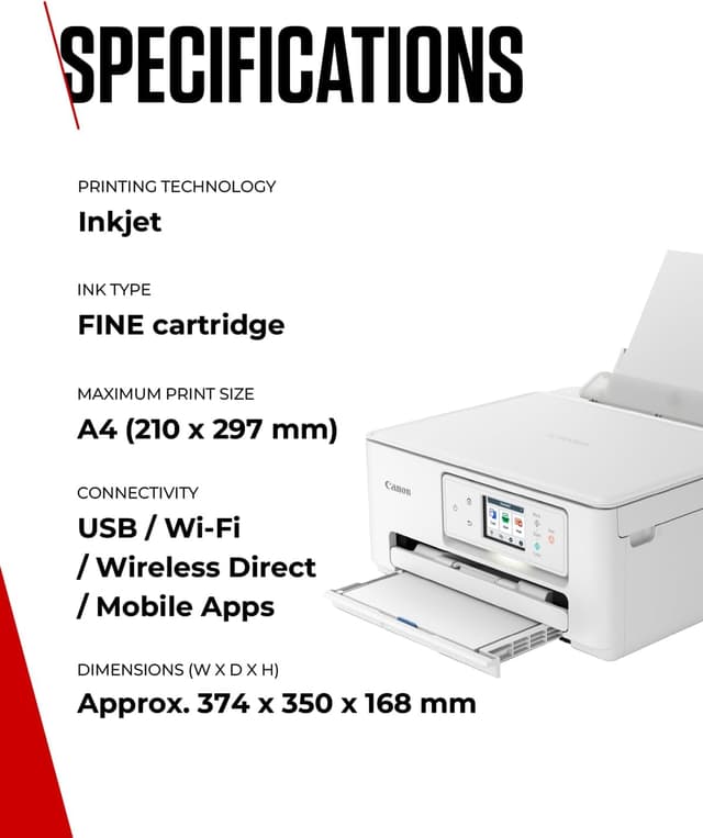 Thumbnail 5 de Canon PIXMA TS7650i photo printer