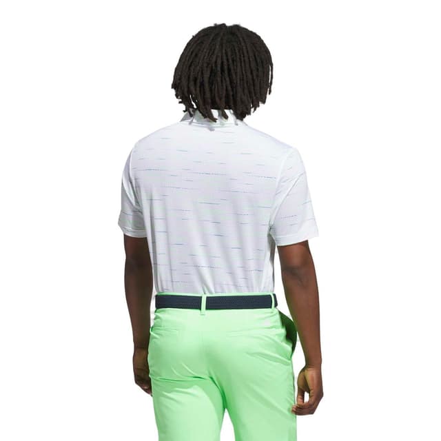 Detalle 1 de Adidas Ultimate365 Mesh Glimmer Print Polo Shirt 👔