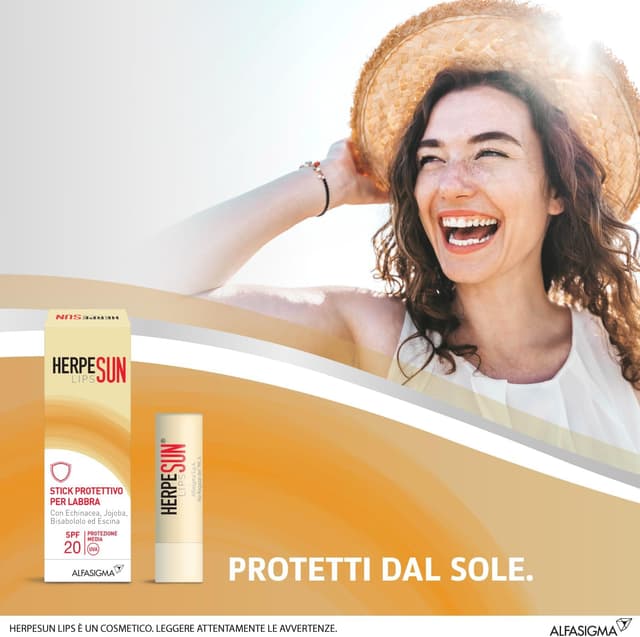 Thumbnail 1 de HERPESUN Herpesun Lips stick labbra 5 ml 💄