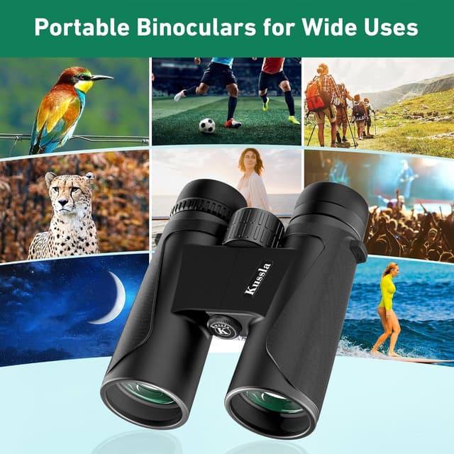 Thumbnail 5 de Kussla 12x42 HD Fernglas fĂŒr Vogelbeobachtung đ