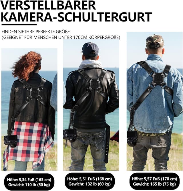 Thumbnail 4 de 4J LEDR Sangle d'appareil photo réglable