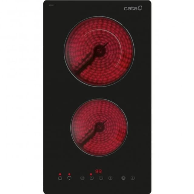 Detalle de Cata TD 3002 BK placa vitrocerámica 30 cm