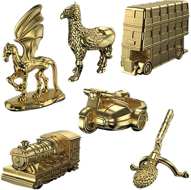 Detalle de Hasbro Gaming Monopoly Edizione Harry Potter: Una Magica Avventura a Hogwarts (versione italiana)