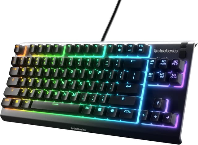 Detalle de SteelSeries Apex 3 TKL teclado gaming