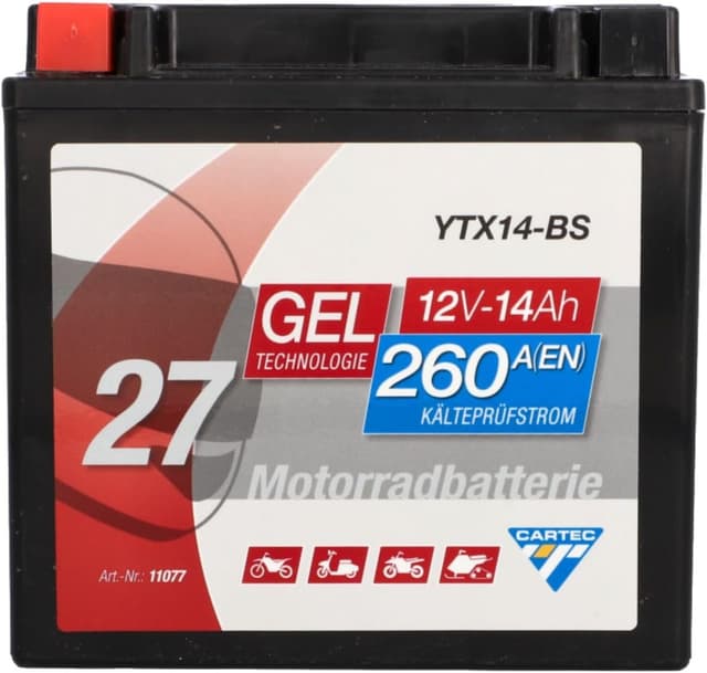 Imagen de CARTEC YTX14-BS 14Ah Gel-Batterie đ en OfertitasTOP