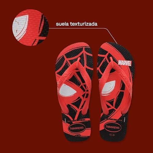 Detalle de Havaianas Top Marvel Logomanía chanclas 1 par