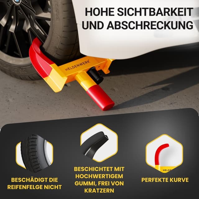 Thumbnail 6 de HELDENWERK Parkkralle 18–30 cm Hochsicherheit