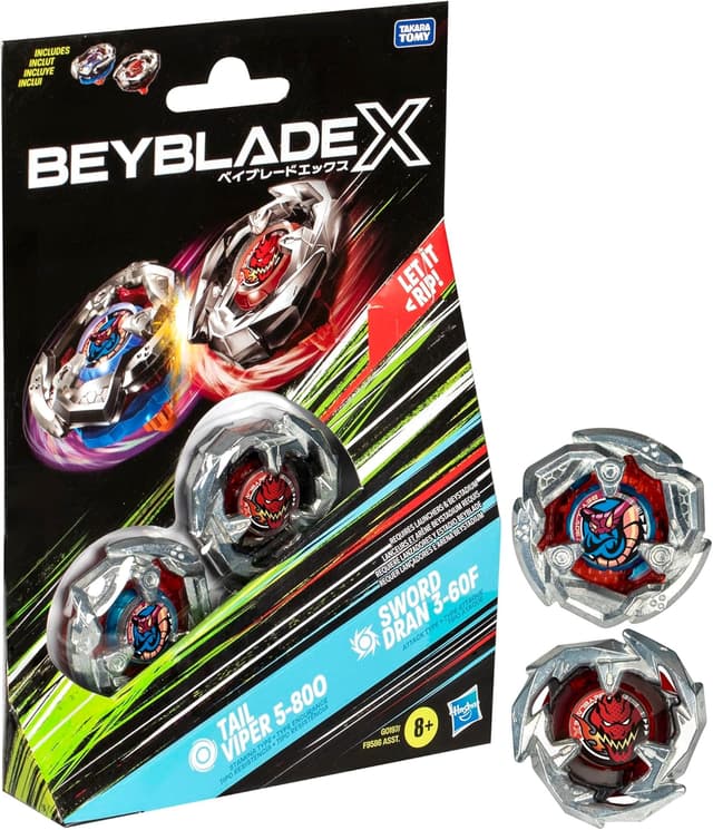 Thumbnail 5 de Hasbro Beyblade X Beat Tyranno 4-70Q Dual Pack