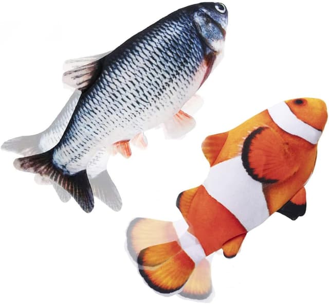 Thumbnail 6 de Nepfaivy Floppy Fish Cat Toy 11 inch