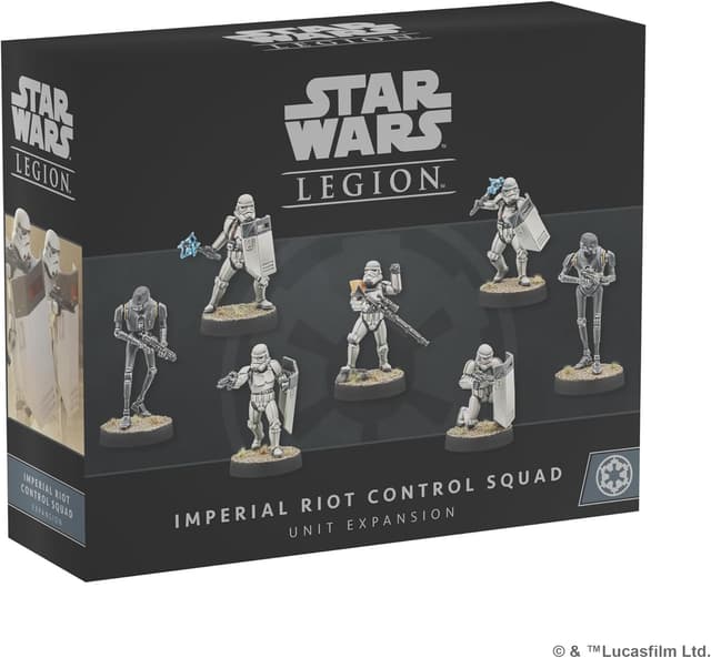 Detalle de Star Wars: Legion – Imperial Riot Control Squad (Extension d’unité) Atomic Mass Games