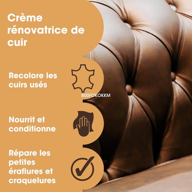 Detalle 2 de Furniture Clinic Baume Vert Pin Crème 16 teintes