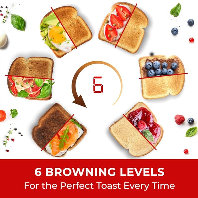 Thumbnail 4 de Mueller UltraToast 4-Slice Toaster 🍞