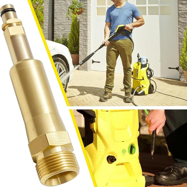 Thumbnail 6 de SANTUO Quick-Click M22x1.5 brass adaptor