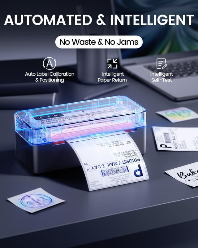 Detalle de ASprink 4x6 Thermal Label Printer