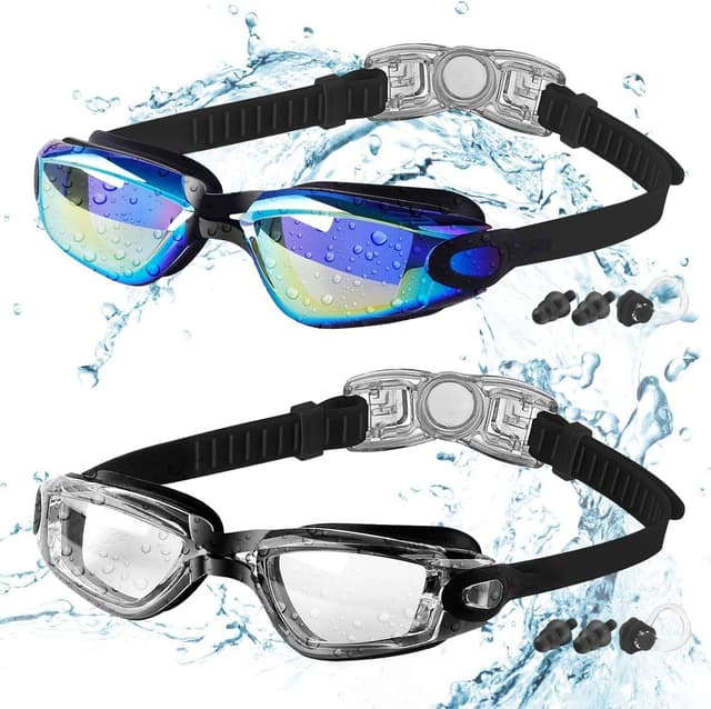 Imagen de COOLOO Kids Swimming Goggles 2-Pack en OfertitasTOP