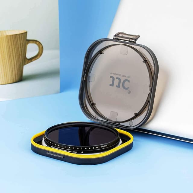 Detalle 2 de JJC 67mm Variable ND2–ND2000 Neutral Density Filter (18-layer coated)