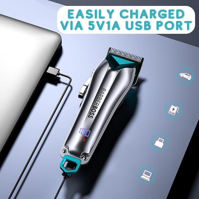 Thumbnail 4 de BarberBoss QR-9088 cortapelos inalámbrico para mascotas ✂