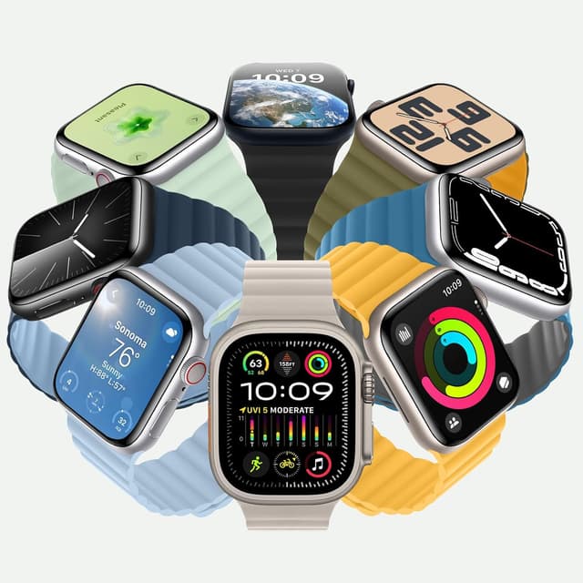 Detalle de HITZEE Soft Silicone Magnetic Apple Watch strap (light blue) – 38/40/41/42/44/45/46/49mm compatible