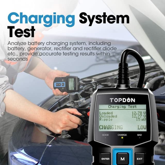 Thumbnail 4 de TOPDON BT100 12V Car Battery Tester