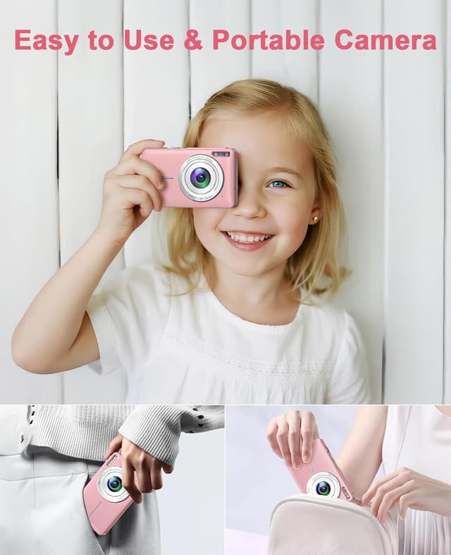 Detalle de Digital Camera 1080P 44MP Compact Camera 16x Zoom