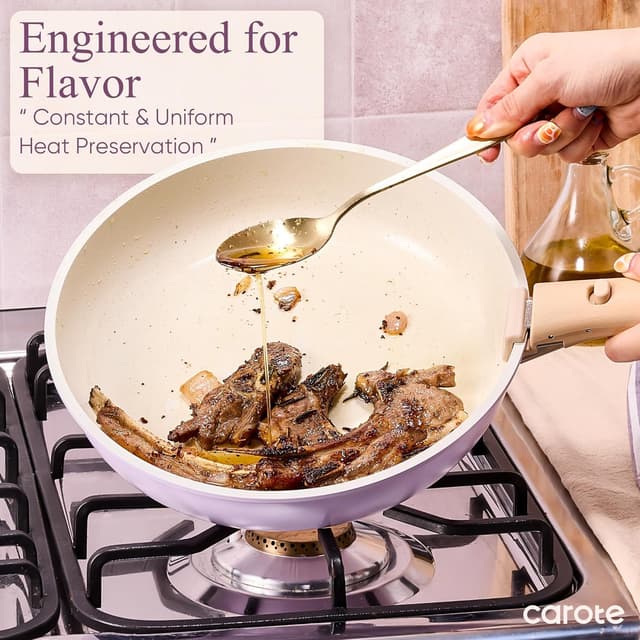 Thumbnail 4 de CAROTE 19pcs Nonstick Cookware Set