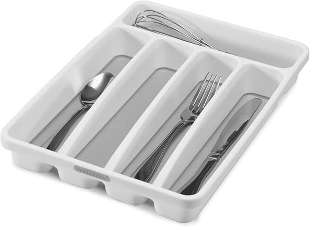 Imagen de madesmart Mini Bandeja para Cubiertos en Cajón - Blanca 🥄 en OfertitasTOP