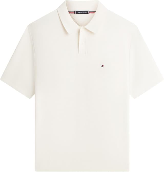 Detalle de Tommy Hilfiger Cool Touch Structure SS Polo uomo (pacco da 1)