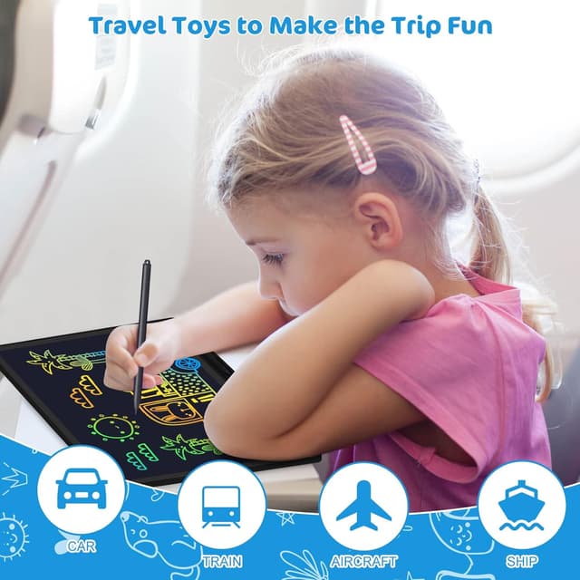 Detalle de LCD Writing Tablet 16-inch drawing board for kids