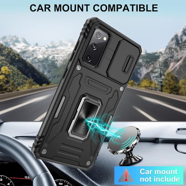 Detalle de Samsung S20 FE case with screen protector